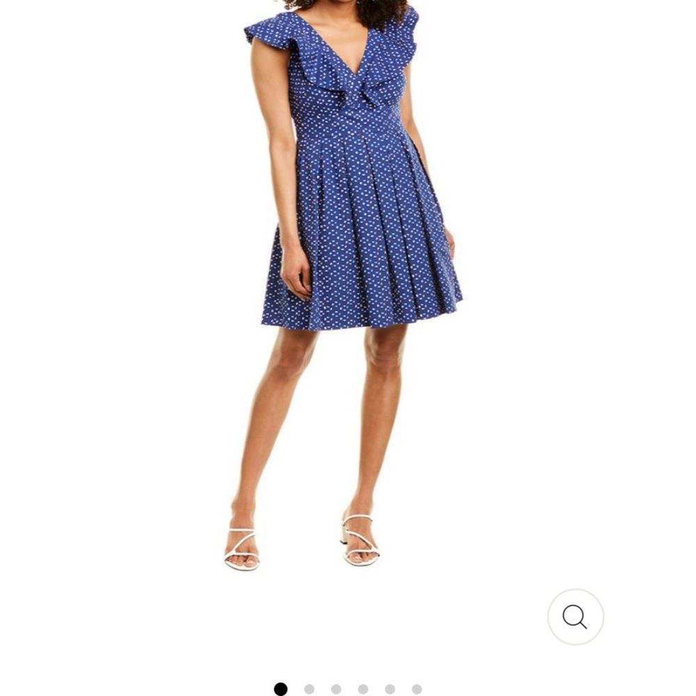 Kate Spade Geo Dot Poplin Dress